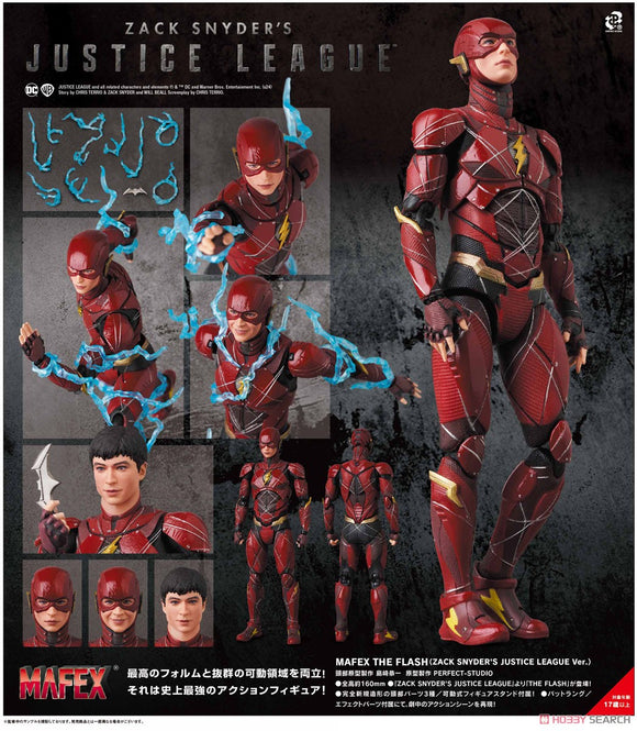 ( Pre Order ) MAFEX Zack Snyder's Justice League  No.243 The Flash Action Figure