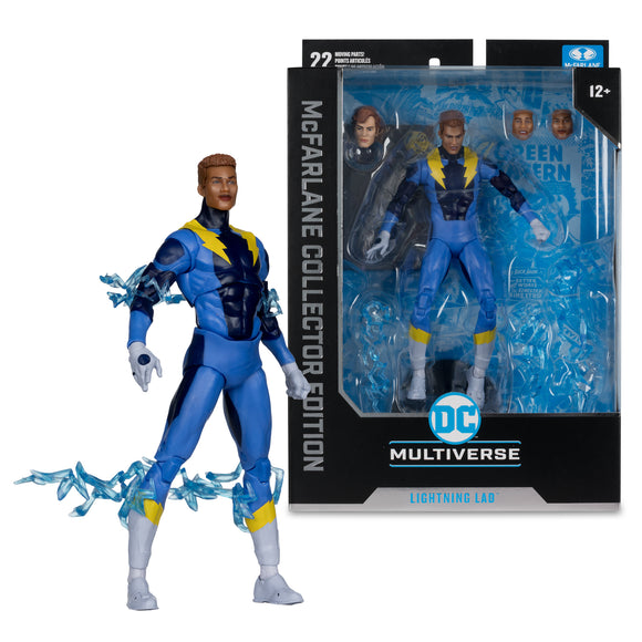 ( Pre Order ) McFarlane DC Multiverse Collector Edition #28 Lightning Lad (Legion of Super-Heroes) 7 inch Action Figure