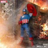 ( Pre Order ) Mezco  One:12 Collective Captain America Silver Age Edition Action Figure