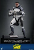 ( Pre Order ) Hot Toys Star Wars: The Clone Wars TMS141 Clone Commander Wolffe 1/6th Scale Collectible Figure
