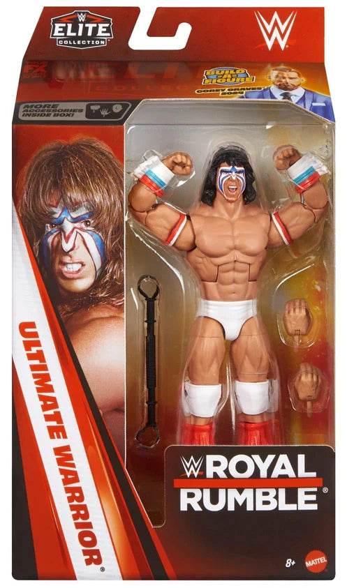 ( Pre order ) WWE Elite Royal Rumble 2026 Ultimate Warrior ( 1989 ) Action Figure