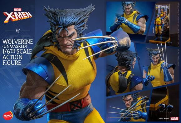 ( Pre Order ) Hono Studio Wolverine ( unmasked )  1/6 Scale Figure