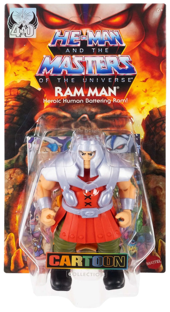 IN STOCK! MOTU Origins Cartoon Collection Ram Man Action Figure