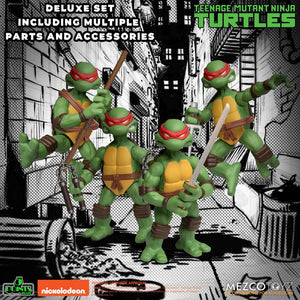 IN STOCK! Mezco TMNT 5 Points Plus Boxed Set