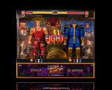 ( Pre Order ) Jada Toys Street Fighter II Guile vs M. Bison 2-Pack