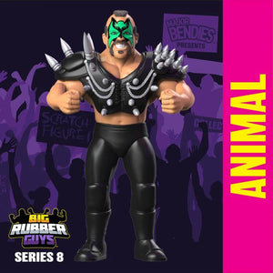 IN STOCK! Big Rubber Guys Wave 8 Road Warriors Animal Figure