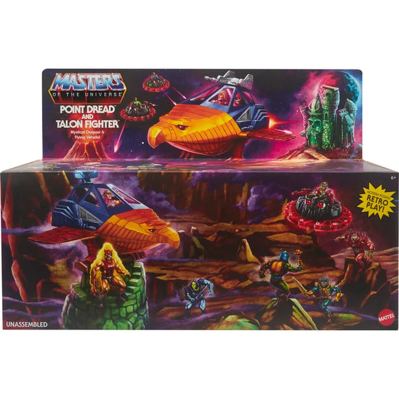 IN STOCK! M.O.T.U Origins Point Dread and Talon Fighter Playset