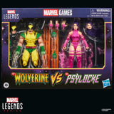 ( Pre Order ) Marvel Legends Series Marvel Games Wolverine vs Psylocke (Player 3 Variants) Action Figures