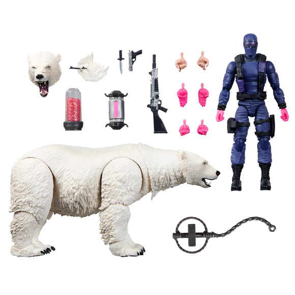 ( Pre Order ) G.I. Joe Classified Series #161, Snake Eyes & Polar Bear Action Figure Set