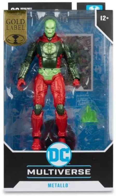 IN STOCK! McFarlane DC Multiverse Metallo Gold Label Action Figure ( Exclsuive )