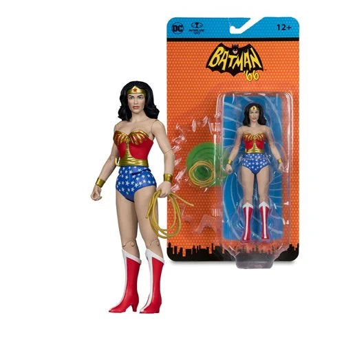 IN STOCK! McFarlane DC Retro Wave 11 Batman 1966 Wonder Woman Comic 6-Inch Scale Action Figure