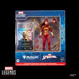 ( Pre Order ) Marvel Legends Series Magic: The Gathering Mary Jane Watson (Iron Spider), 6" Spider-Man Action Figure; Exclusive Foil Trading Card