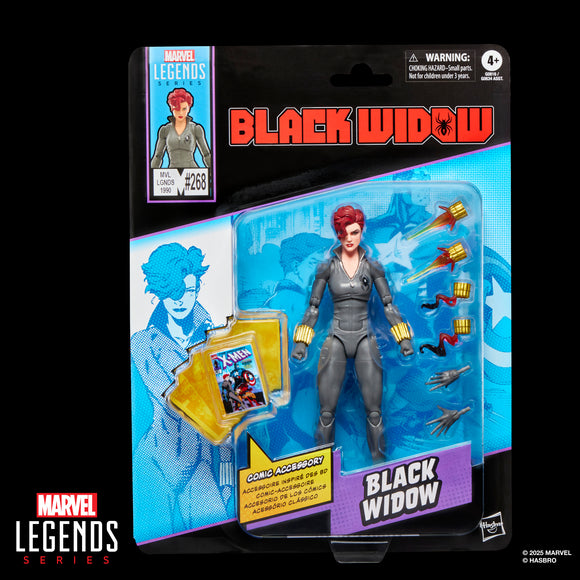 ( Pre Order ) Marvel Legends Series Black Widow, X-Men and Avengers Comics-Inspired 6 inch Action Figure