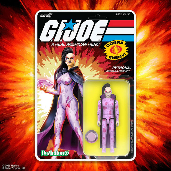 ( Pre Order ) Super 7 G.I Joe O-Ring Wave 5 Pythona Action Figure