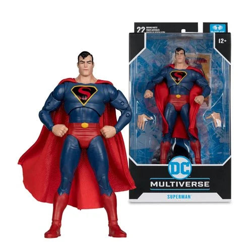 ( Pre Order ) McFarlane DC Multiverse 1940 Classic Animation Fleischer Superman 7 inch Action Figure