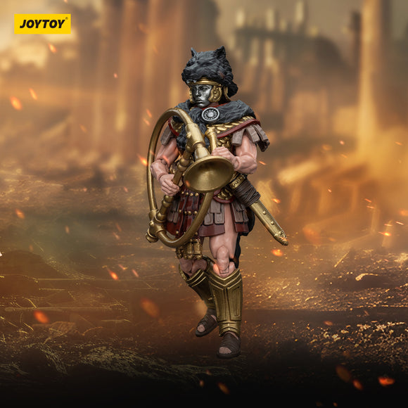 IN STOCK! Joy Toy Strife Roman Republic Cohort IV Buccinator 1:18 Scale Action Figure