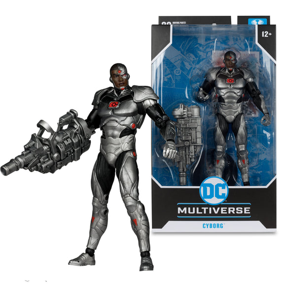 IN STOCK! McFarlane DC Multiverse Cyborg (DC Rebirth) 7in Action Figure