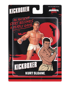 ( Pre Order ) Major Bendies Big Rubber Guys Kickboxer Kurt Sloane 8 inch Figure