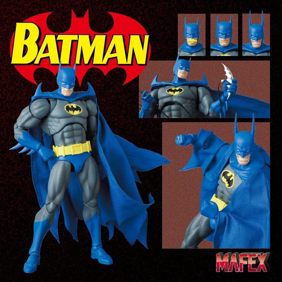 IN STOCK! MAFEX Batman: Knightfall No.215 Batman (Knight Crusader) ( OPENED AND DISPLAYED )