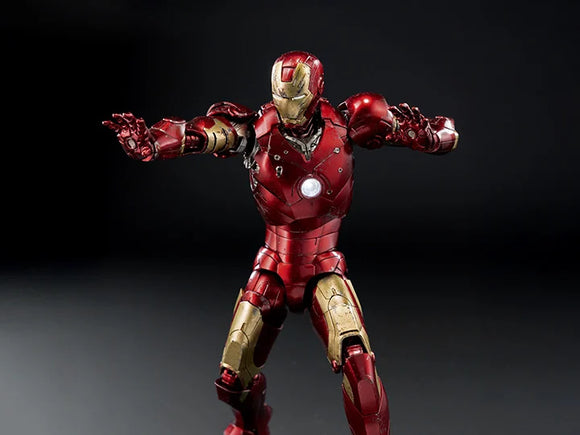 ( Pre Order ) Marvel: The Infinity Saga DLX Iron Man Mark 3 (Battle Damaged) 1/12 Scale Action Figure