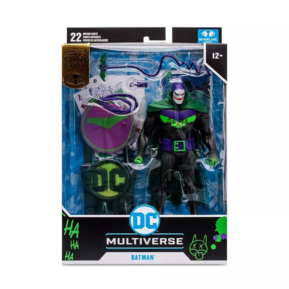 IN STOCK! McFarlane DC Multiverse Target Exclusive Gold Label Jokerized Batman White Knight 7-Inch Figure