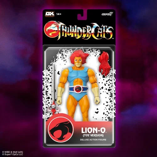 ( Pre Order ) Super7 ThunderCats Deluxe Lion-O (Toy Recolor) 7-Inch Action Figure