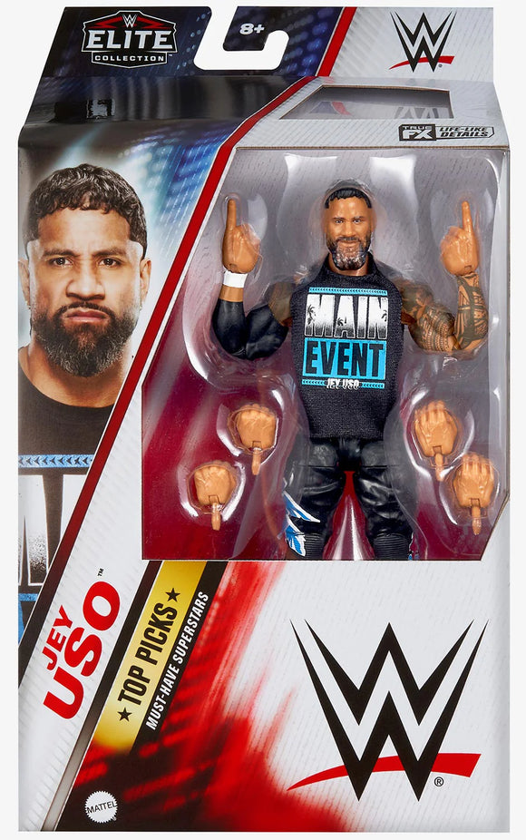 IN STOCK! WWE Elite Top Picks 2025 Wave 1 Jey Uso Action Figure