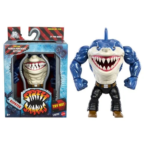 ( Pre Order ) Street Sharks 30th Anniversary Ripster Action Figure