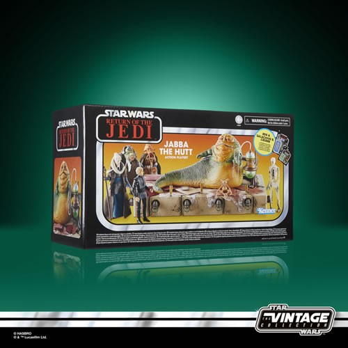 ( Pre Order ) Star Wars The Vintage Collection Jabba the Hutt, Star Wars: Return of the Jedi 3.75 Inch Action Figure Set ( Rerun  )