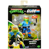 ( Pre Order ) Teenage Mutant Ninja Turtles x G.I. Joe Mikey x Shipwreck Action Figure