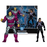 IN STOCK! McFarlane DC Multiverse Superman vs. Mongul Megafig Return of Superman Action Figure 2-Pack
