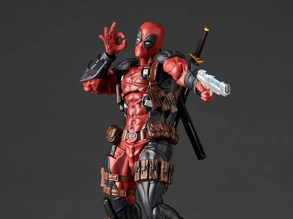 ( Pre Order ) Marvel Amazing Yamaguchi Revoltech NR050 Deadpool (Ver. 2.5)