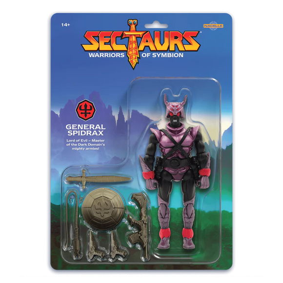( Pre Order ) Sectaurs Wave 2 Spidrax Action Figure