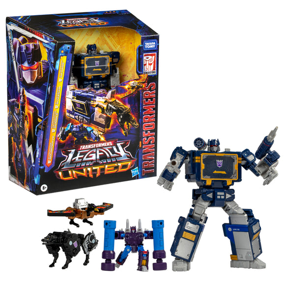 ( Pre Order ) Transformers Legacy United Leader Class G1 Universe Soundwave Action Figure