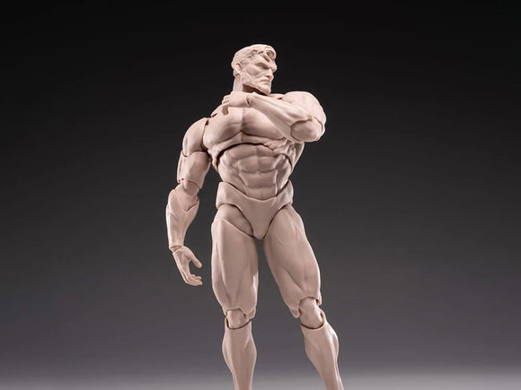 ( Pre order ) INART- Blank Male Body 1/12 Action Figure (White)