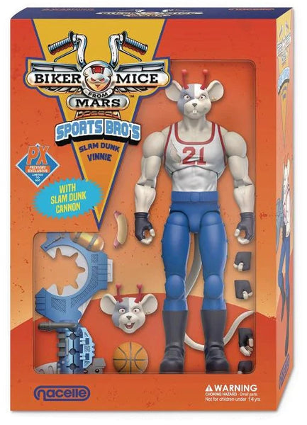 IN STOCK! Biker Mice from Mars Sports Bros Slam Dunk Vinnie PX