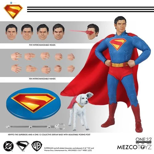 ( Pre Order ) Mezco One:12 Collective Superman (2025) Action Figure