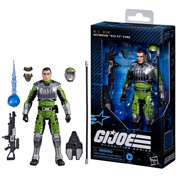 ( Pre Order ) G.I. Joe Classified Series #177, Seymour “Sci-Fi” Fine 6 inch Action Figure