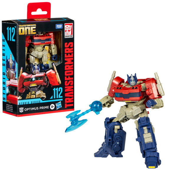 ( Pre Order ) Transformers Studio Series Deluxe: Tansformers One #112 Optimus Prime Action Figure