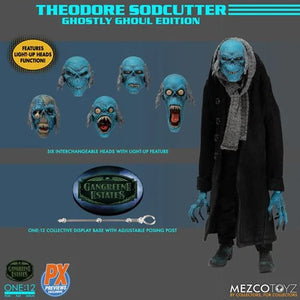 IN STOCK! Mezco One 12:Collective Theodore Sodcutter Ghostly Ghoul Edition Action Figure - Previews Exclusive