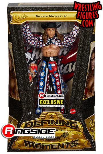 IN STOCK! WWE DEFINING MOMENTS HBK RINGSIDE EXCLUSIVE