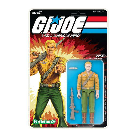 ( Pre Order ) Super 7 G.I Joe O-Ring  Wave 2 Duke Action Figure