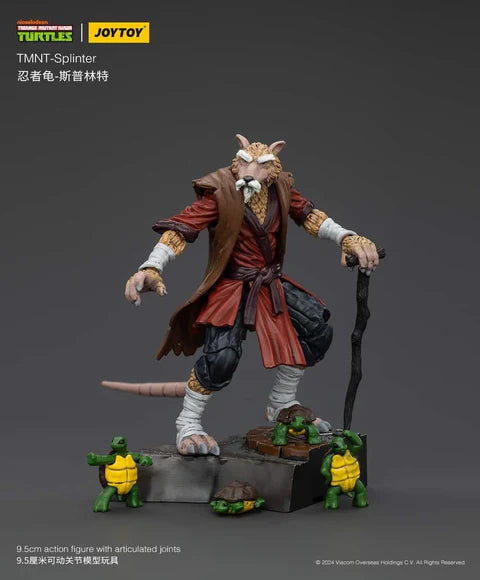 ( Pre Order ) Joy Toy TMNT Splinter ( 1:18 ) Action Figure