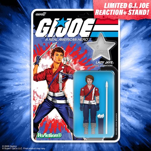 IN STOCK! Super7 G.I. Joe O-Ring Lady Jaye (America's 250th