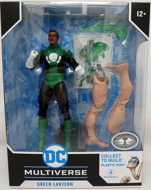 IN STOCK! McFarlane DC Multiverse JLA Green Lantern 7 inch Action Figrue PLATINUM EDITION