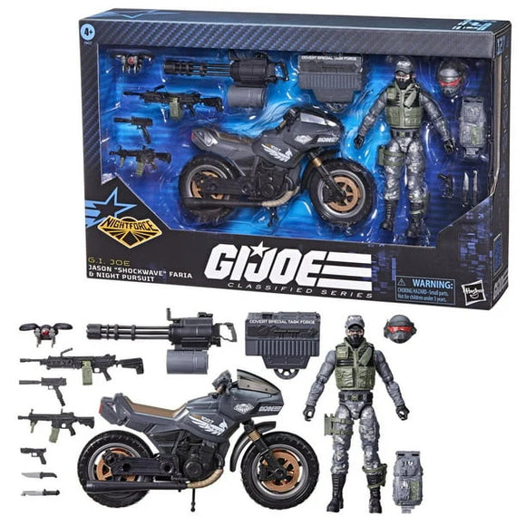 IN STOCK! G.I. Joe Classified Series #127, Night Force Jason 