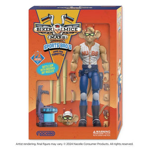 ( Pre Order ) Biker Mice from Mars Sports Bros Home-Run Throttle PX Previews Exclusive Limited Edition Action Figure