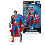 ( Pre Order ) McFarlane Vault Collection Wave 2 DC Multiverse Cyborg Superman 7 inch Action Figure