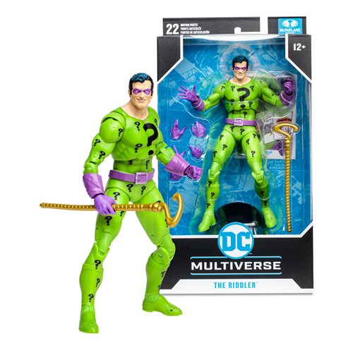 IN STOCK! McFarlane DC Multiverse Riddler Classic 7-Inch Scale Action Figure