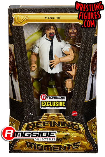 IN STOCK! WWE DEFINING MOMENTS MANKIND RINGSIDE EXCLUSIVE
